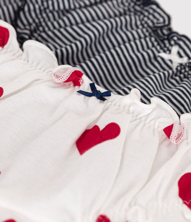 Women's Frill Cotton Briefs - 2-Pack multicolor