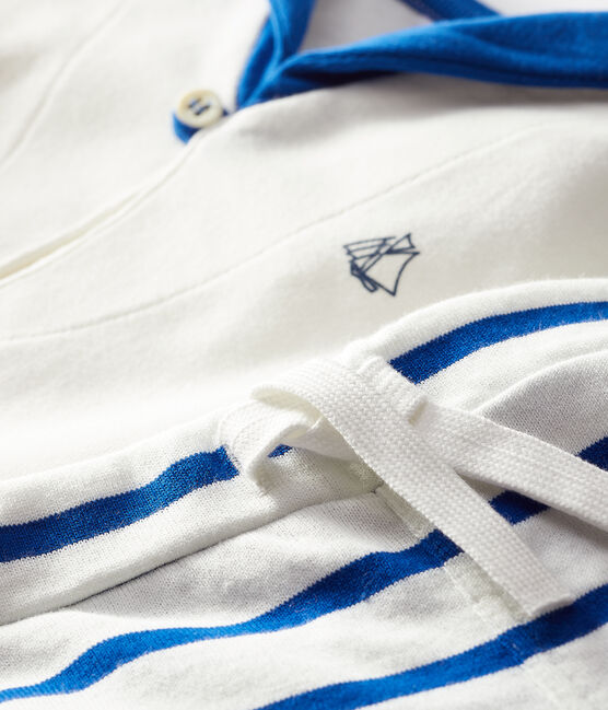 Baby Boys' Clothing - 2-Piece Set MARSHMALLOW white/SURF blue