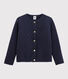 Girls' Tube Knit Cardigan