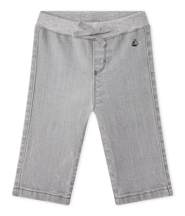 Baby boy's denim pants Gris grey