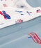 Pack of 3 Paris themed cotton sleepsuits variante 1