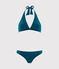 Women's 2-piece swimsuit PINEDE green