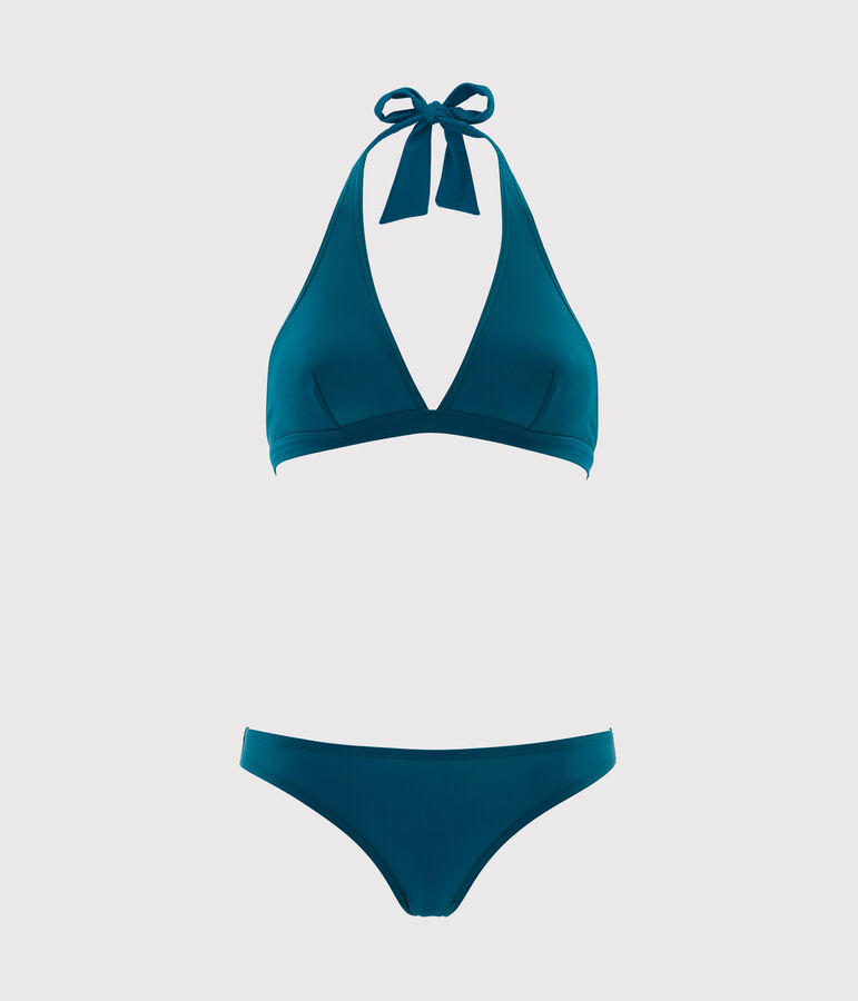 Women's 2-piece swimsuit green
