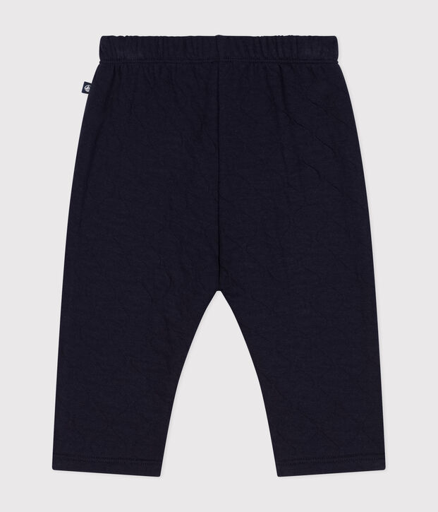 Babies' quilted tube knit trousers SMOKING