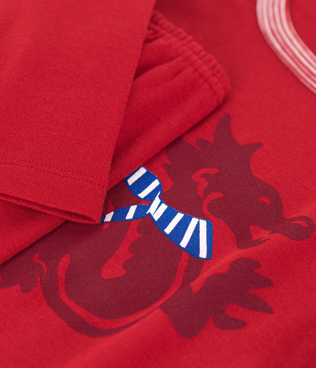 Cotton pyjamas red