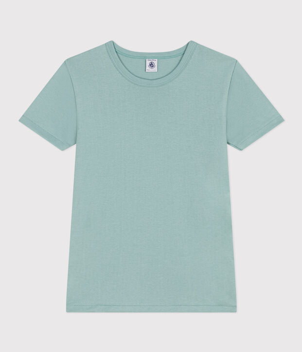Short-sleeved cotton T-shirt green