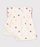 Babies' sleeveless heart-print cotton poplin blouse Ecru/multicolor
