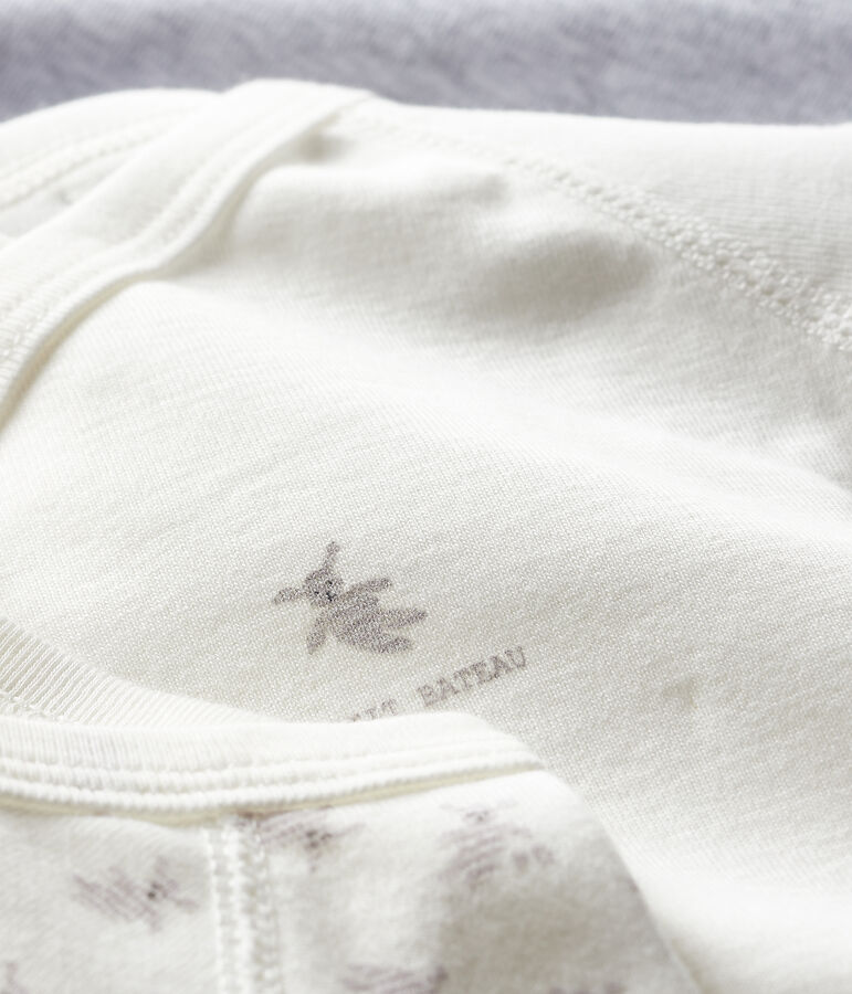 Short-Sleeved Newborn Bodysuit - 3-Piece Set multicolor