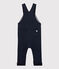 Babies' Fleece Dungarees SMOKING blue