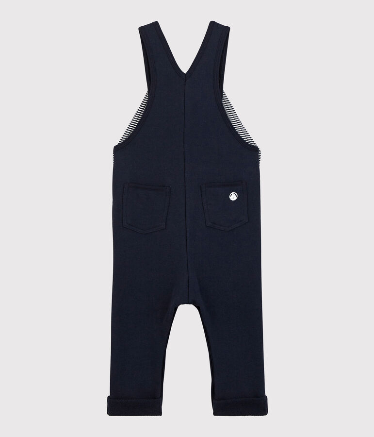 Babies' Fleece Dungarees blue