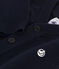 Babies' plain cotton cardigan SMOKING blue