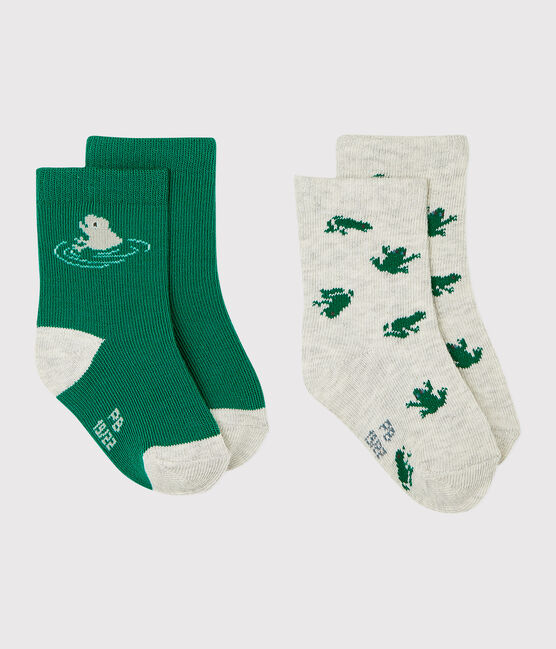 Set of 2 pairs of socks for baby boys variante 1