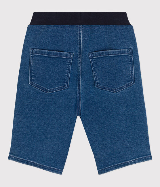 Boys Denim Bermuda Shorts DENIM BLEU DELAVE blue