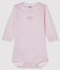 Baby girls' long-sleeved bodysuit