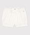 Baby Girls' Silky Satin Bloomers MARSHMALLOW white/MULTICO white