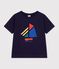 Children's short-sleeved printed T-shirt SOIR