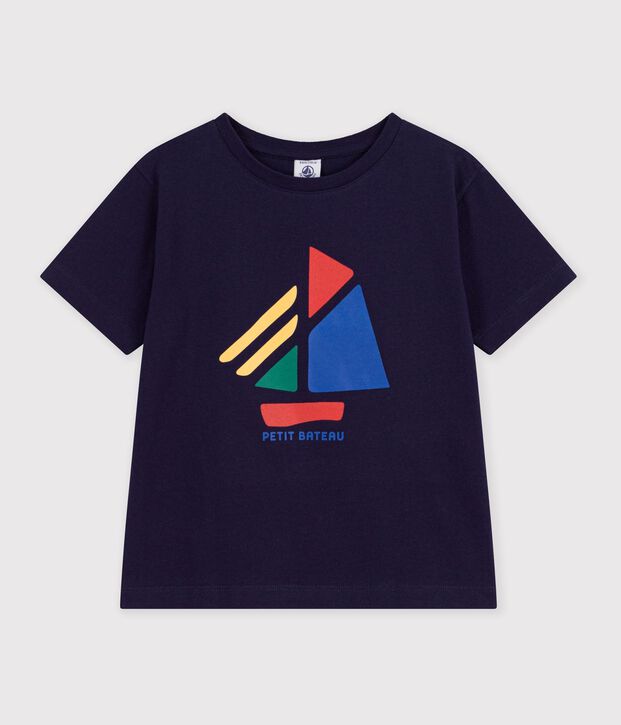 Children's short-sleeved printed T-shirt SOIR