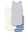 Baby Boys' Sleeveless Bodysuit - Set of 3 variante 1