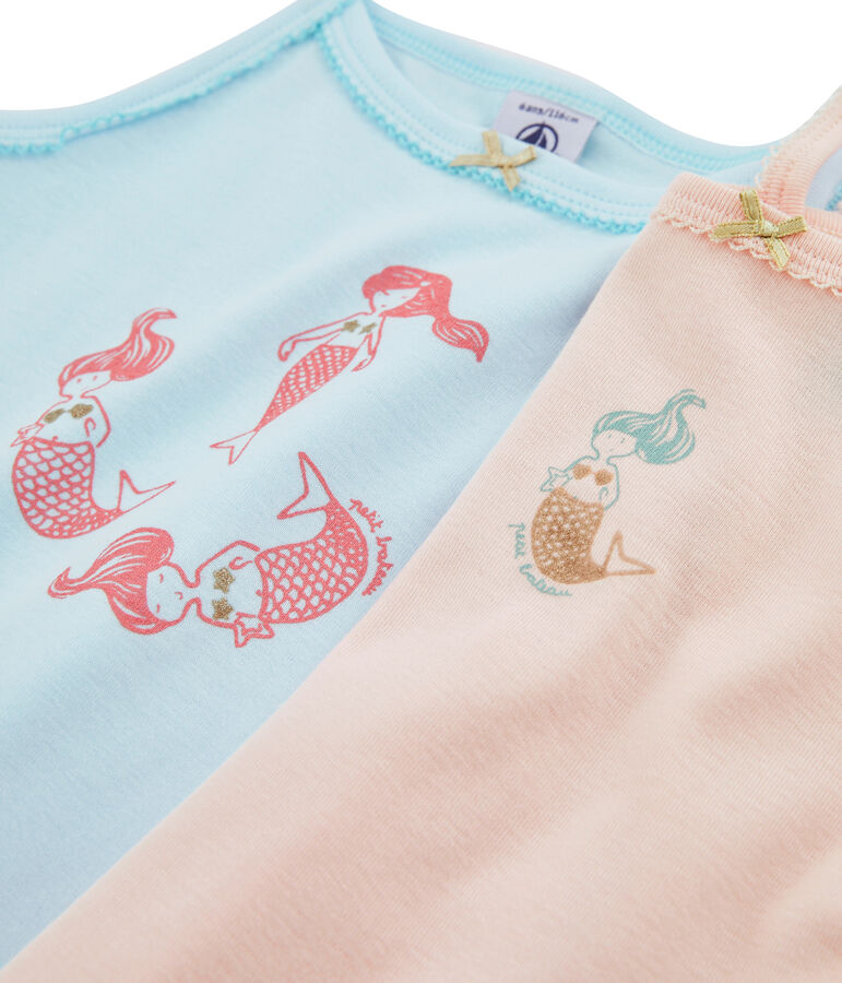 Girls' Strappy Tops - 2-Piece Set multicolor