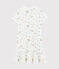 Girls' Nightdress with Diadem MARSHMALLOW white/MULTICO white