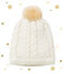 Girl's hat COQUILLE beige/DORE yellow