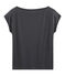 Women's short-sleeved sea island cotton t-shirt MAKI grey