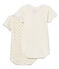 Baby Girls' Short-Sleeved Bodysuit - Set of 2 variante 1