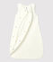 Unisex Organic Cotton Velour Baby Comforter MARSHMALLOW white