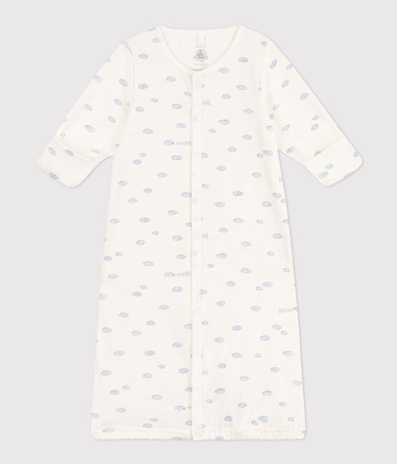 Cotton Jumpsuit/Sleeping Bag MARSHMALLOW white/EDNA