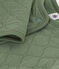 Women's Quilted Tube Knit Cardigan CROCO green