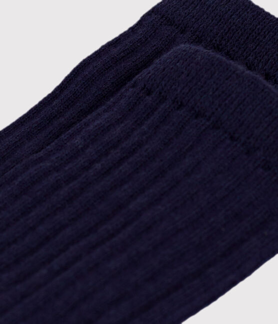 Children's wool and cotton long socks. variante 1