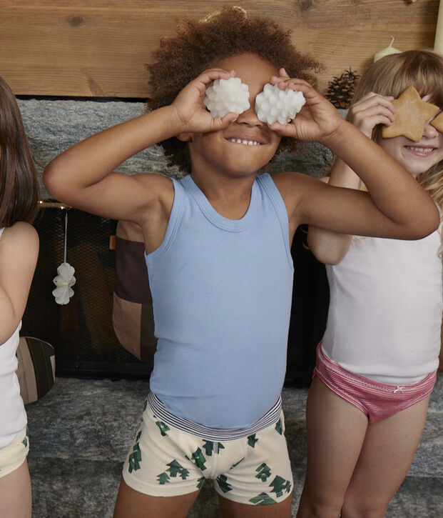 Boys' Chalet Cotton Boxer Shorts - 3-Pack multicolor