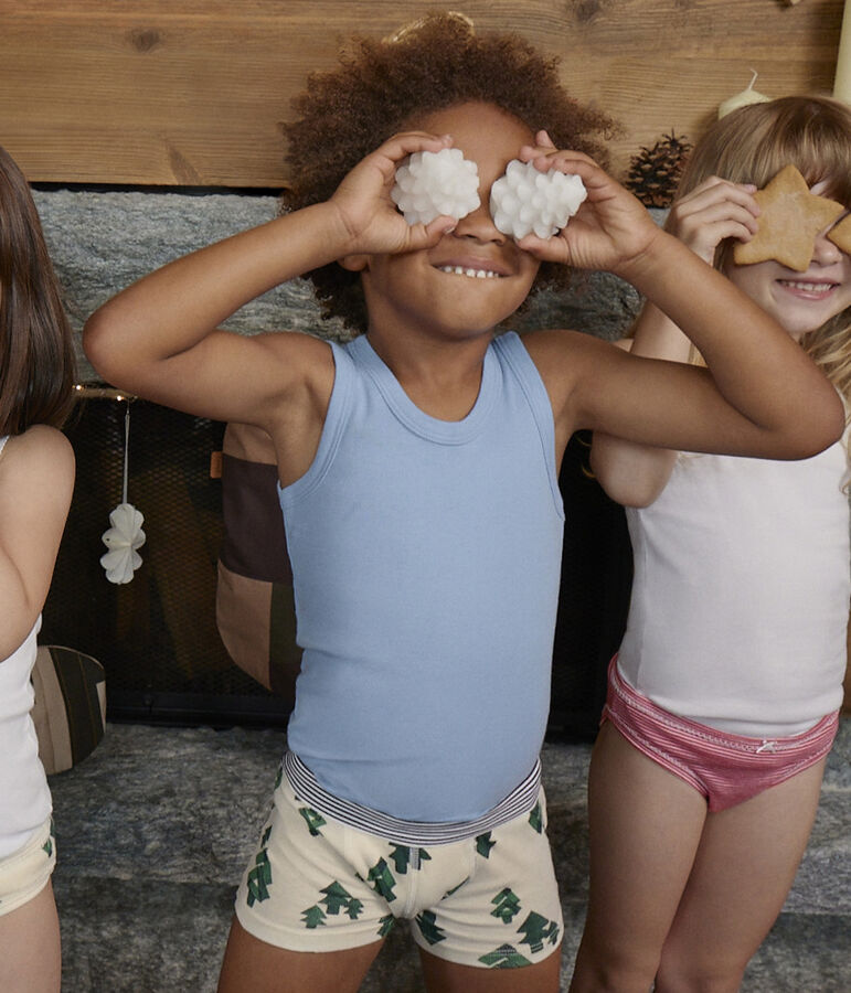 Boys' Chalet Cotton Boxer Shorts - 3-Pack multicolor