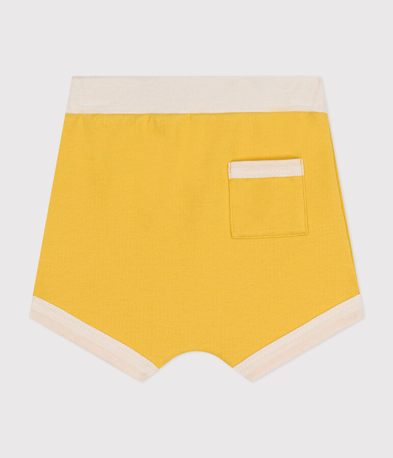 Babies' Light Fleece Shorts yellow