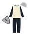 Little boy's pyjamas SMOKING blue/MULTICO white