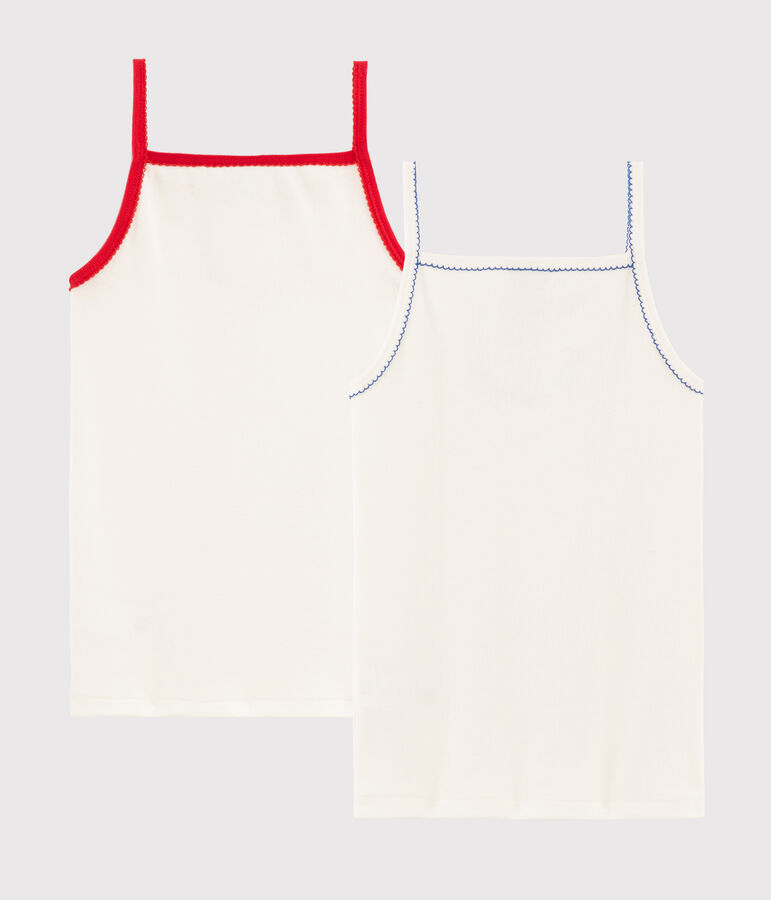 Girls' Made in France Strappy Tops - 2-Piece Set multicolor