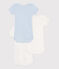 Babies' short-sleeved printed cotton bodies - 3-Pack variante 1
