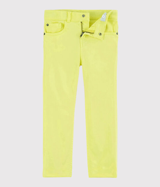 Boys' Serge Trousers CITRONEL yellow