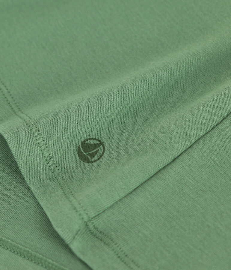 Women's Iconic plain cotton T-shirt green