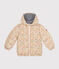 Children's unisex puffer jacket AVALANCHE white/MULTICO