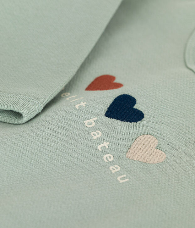 Babies' Fleece Sweatshirt green