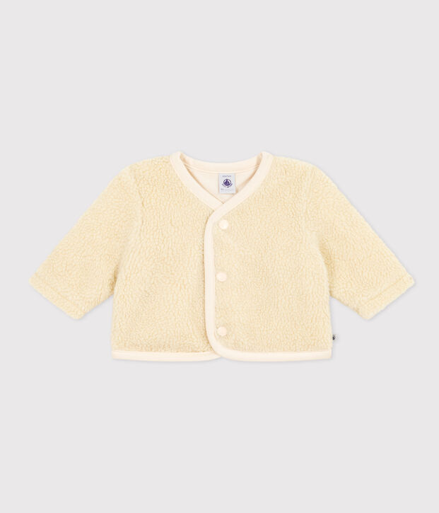 Babies' Sherpa Jacket Ecru