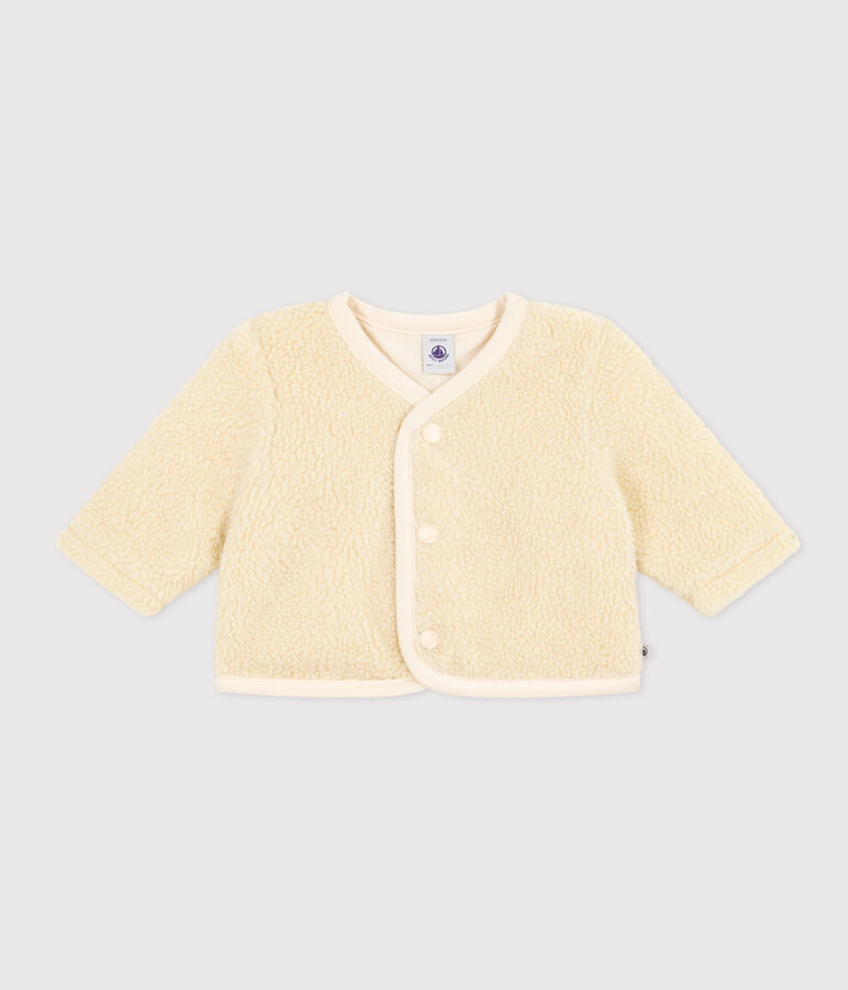 Babies' Sherpa Jacket Ecru