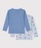 Pack of children's long-sleeved printed cotton T-shirts multicolor