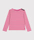 Women's Buttoned Cotton Breton Top