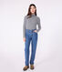 The Iconic cotton polo neck top for women