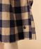 Girls' long-sleeved dress in checked cotton flannel INCOGNITO /AVALANCHE