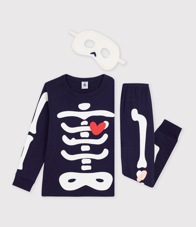 Children's cotton skeleton costume pyjamas SOIR