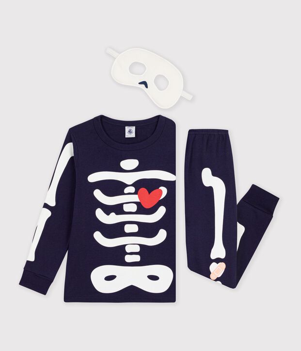 Children's cotton skeleton costume pyjamas SOIR