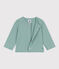 Babies' Thick Jersey Cardigan PAUL green